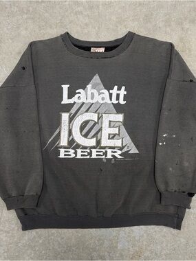 Vintage Labatt Beer Crewneck
